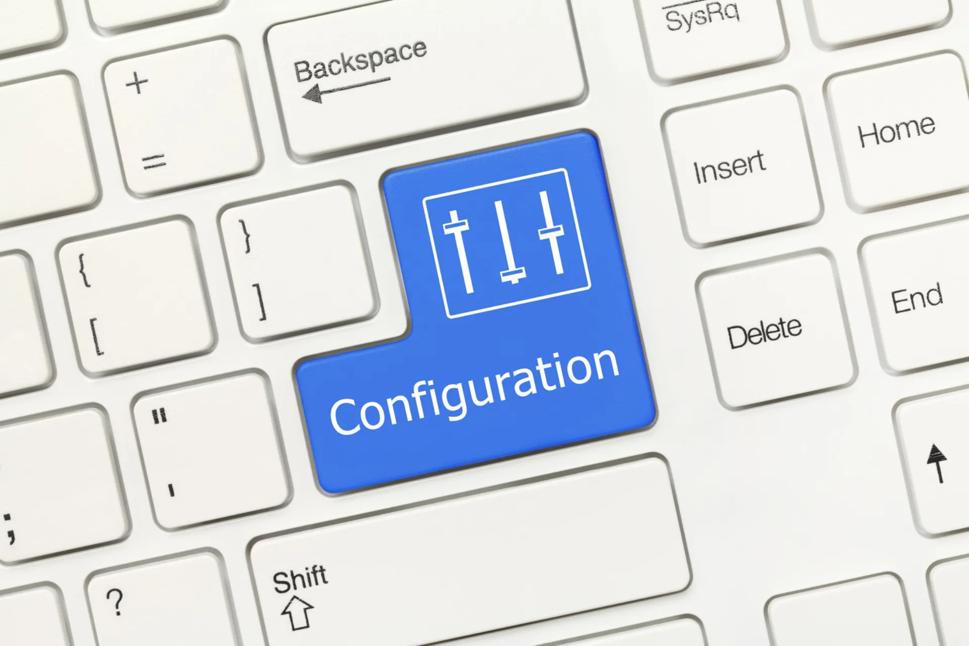 Configurationstaste